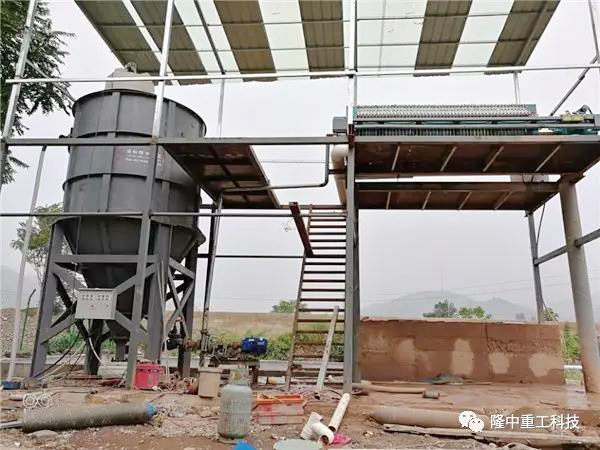 泥沙污水處理 環保零排放現場